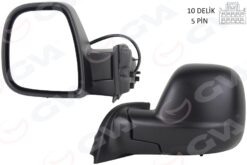 Dış Dikiz Aynası Sol Berlıngo- Rıfter 2019>combo-proace Cıty 19> Elektrikli Desenli Rezistanslı - 98169898XT