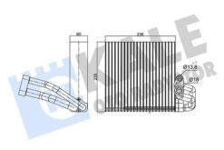 Klima Evaporator Ford Focus-cmax 04> - 3M5H 19850 AG-3M5H 19850 AD