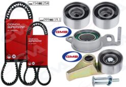 Triger Kayış Seti Eksantrik Seti Mıtsubıshı L200 2.5l 4d56t Dı-d Cr 4x2 4x4 Ka4t Kb4t 07-14 2 Kayış 4 Rulman 154x254 099x190 - 1145A019-MD310484-1145A020-MD050125