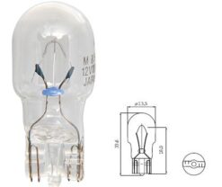 10w Dipsiz B.kafa T13 12v. 10w.