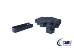 Bijon Kapağı Siyah 22x21mm Insıgnıa - A 20 Adet 220644 - 13283158-6008962