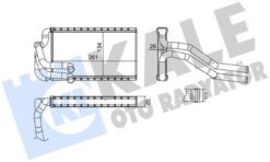 Kalorifer Radyatörü Hyundaı Tucson Hybrid 1.6l D4fe Dizel 20-> 1.6l G4fp Benzinli 21-> - Alüminyum - 97138N7000