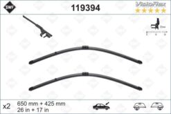 Silecek Süpürgesi Ön Takım Ford Focus 04> Ölçüleri: 430 / 650 Mm - GM5J S17528 BA-4M51 S17528 AA
