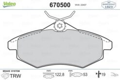 Ön Fren Balatası Cıtroen C2 03>12 C3 02>10 Küçük Tip - 1611457180-4252.36-4252.58-4253.45