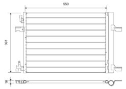 Klima Kondenseri Radyatörü Astra J-zafıra C-cruze 1.3-1.4-1.6-1.7-1.8 - 39140127-13377762-39074866-1850219